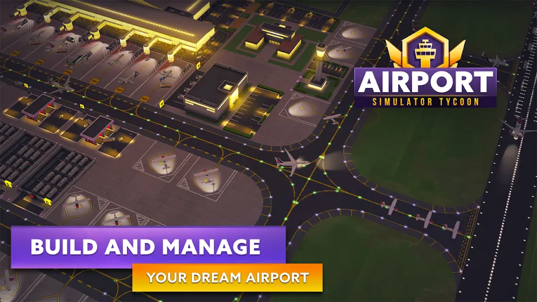 Airport Simulator: Tycoon Inc. (Эйрпорт Симулятор)  [МОД Бесконечные монеты] Screenshot 2