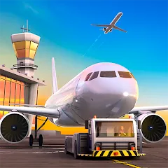 Скачать взломанную Airport Simulator: Tycoon Inc. (Эйрпорт Симулятор)  [МОД Бесконечные монеты] - полная версия apk на Андроид