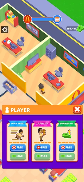 My Burger Shop: Burger Games (Май Бургер Шоп Игры)  [МОД Много монет] Screenshot 4