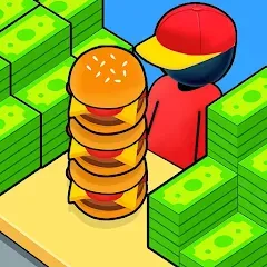 Взлом My Burger Shop: Burger Games (Май Бургер Шоп Игры)  [МОД Много монет] - последняя версия apk на Андроид