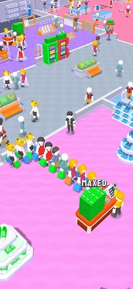 My Mini Mall: Mart Tycoon Game  [МОД Много монет] Screenshot 1