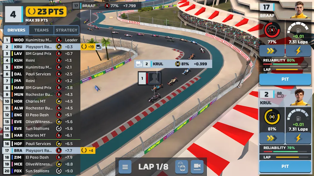 Motorsport Manager Game 2024 (Моторспорт менеджер онлайн 2023)  [МОД Бесконечные деньги] Screenshot 5