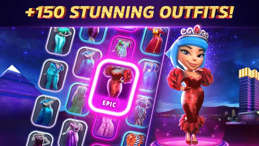 POP! Slots™ Vegas Casino Games  [МОД Все открыто] Screenshot 5