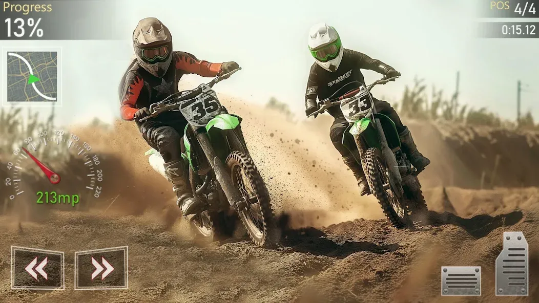 Motocross MX Dirt Bike Games  [МОД Бесконечные монеты] Screenshot 4