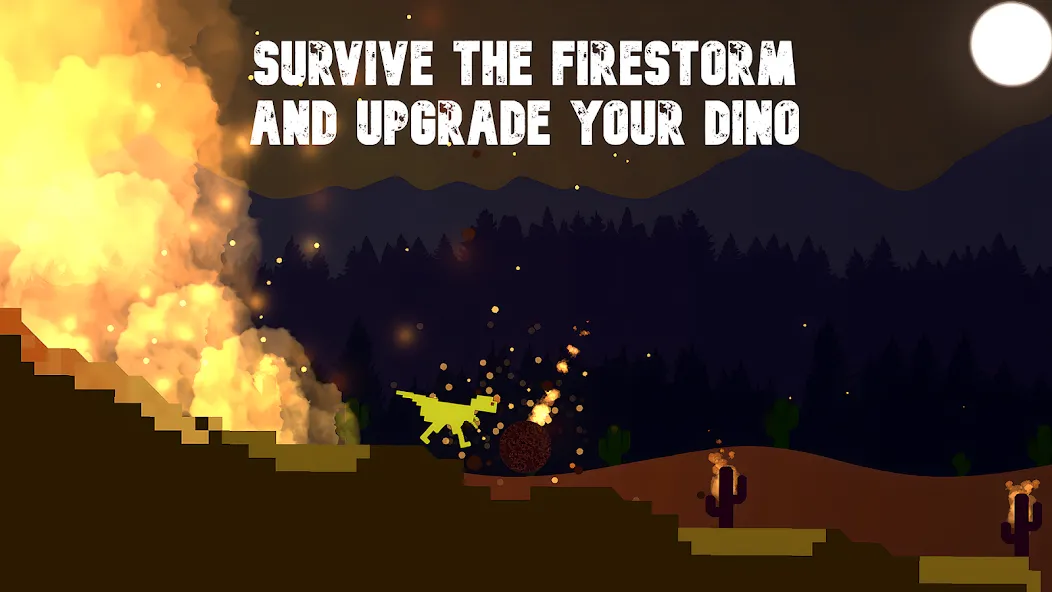 Dino Run Survival (Дино Ран Сурвайвал)  [МОД Меню] Screenshot 5