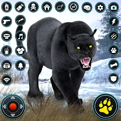 Скачать взлом Wild Black Panther Games  [МОД Много денег] - полная версия apk на Андроид