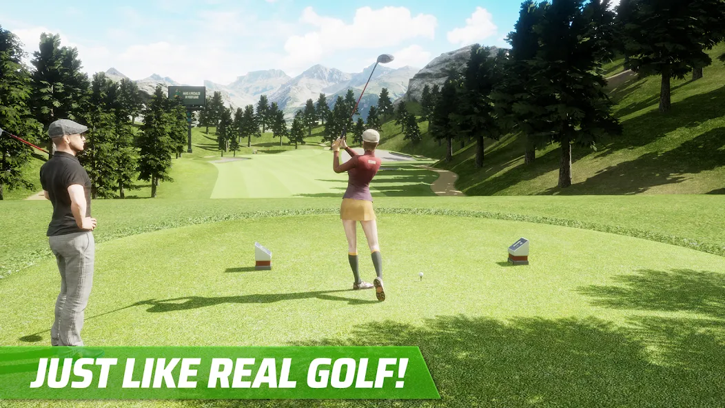 Golf King - World Tour  [МОД Бесконечные деньги] Screenshot 1