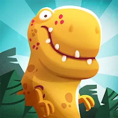 Взломанная Dino Bash: Dinosaur Battle (Дино Баш)  [МОД Бесконечные деньги] - стабильная версия apk на Андроид