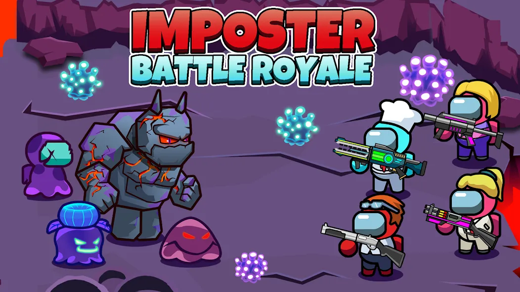 Imposter Battle Royale (Импостер Батл Рояль)  [МОД Много монет] Screenshot 3