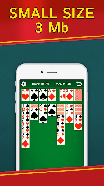 Classic Solitaire Klondike  [МОД Mega Pack] Screenshot 2