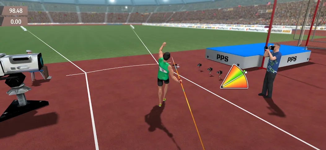 Athletics Mania: Track & Field (Атлетика Мания)  [МОД Unlimited Money] Screenshot 1