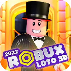 Взломанная Robux Loto 3D Pro (Робукс Лото 3D Про)  [МОД Много монет] - последняя версия apk на Андроид