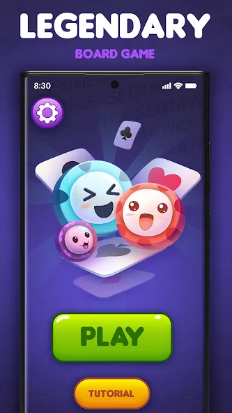 One-Eyed Jack: Card game (Сиквенс)  [МОД Бесконечные деньги] Screenshot 2