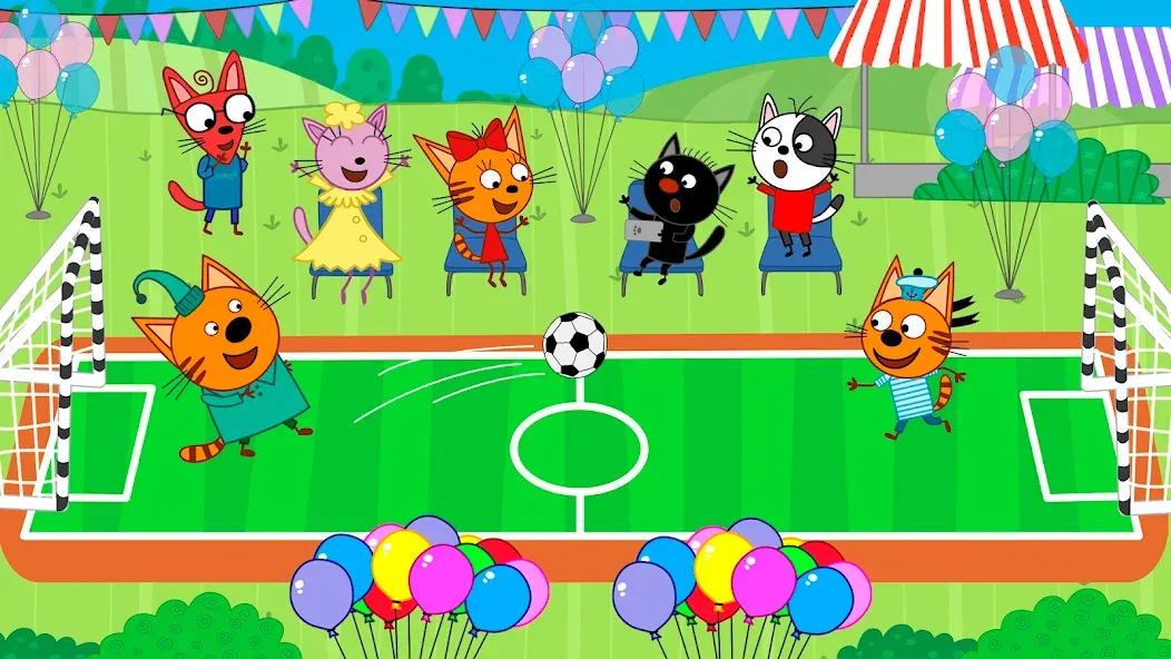 Kid-E-Cats: Kids birthday  [МОД Unlocked] Screenshot 4