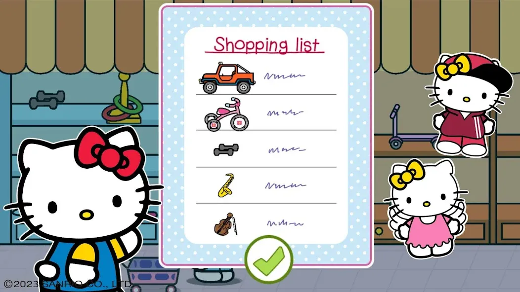 Hello Kitty: Kids Supermarket (Хеллоу Китти)  [МОД Меню] Screenshot 4