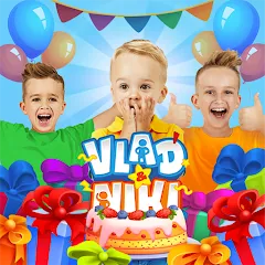 Взломанная Vlad and Niki: Birthday Party  [МОД Бесконечные монеты] - стабильная версия apk на Андроид