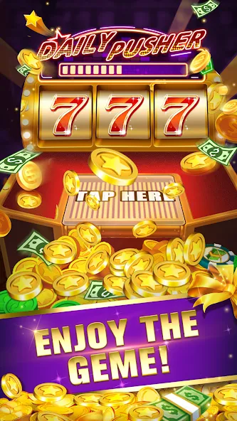 Daily Pusher Slots 777 (Дейли Пушер Слотс 777)  [МОД Много денег] Screenshot 3