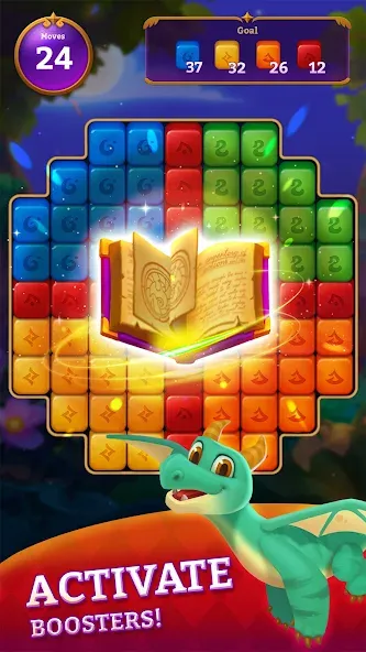 Magic Blast: Mystery Puzzle (Маджик Бласт)  [МОД Бесконечные монеты] Screenshot 3