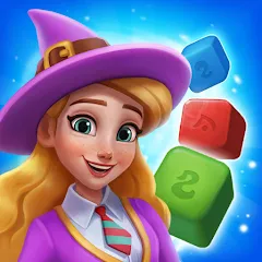 Скачать взломанную Magic Blast: Mystery Puzzle (Маджик Бласт)  [МОД Бесконечные монеты] - полная версия apk на Андроид