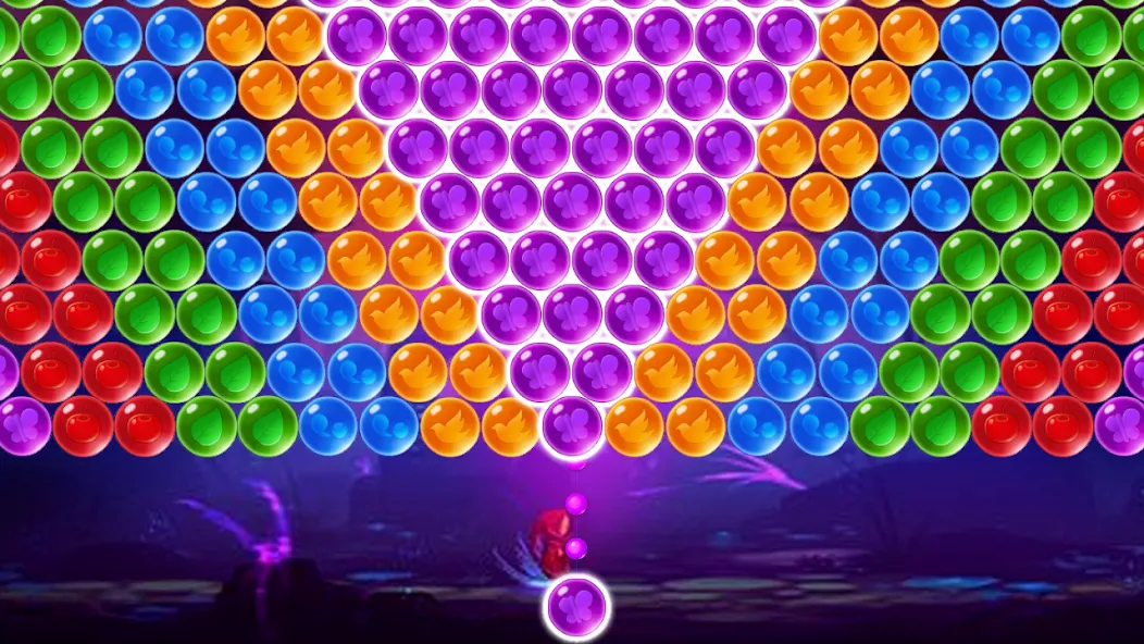 Bubble Shooter Magic Forest (Бабл шутер Магик Форест)  [МОД Много монет] Screenshot 2