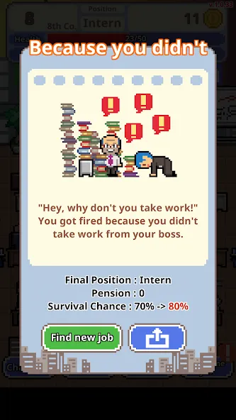 Don't get fired!  [МОД Menu] Screenshot 3