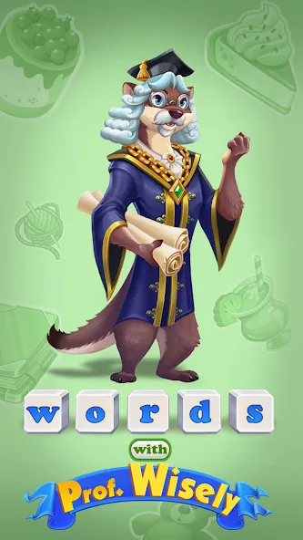 Words with Prof. Wisely  [МОД Бесконечные деньги] Screenshot 1