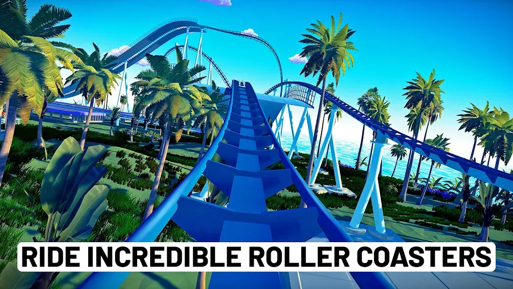 Real Coaster: Idle Game (Реал Коастер)  [МОД Unlocked] Screenshot 3