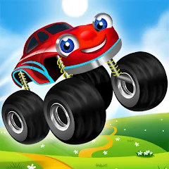 Взломанная Monster Trucks Game for Kids 2 (Монстр Тракс Игра для Детей 2)  [МОД Бесконечные монеты] - стабильная версия apk на Андроид