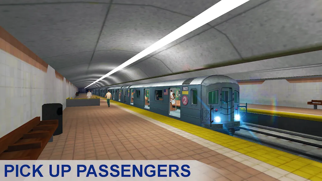 Subway Train Simulator  [МОД Меню] Screenshot 2