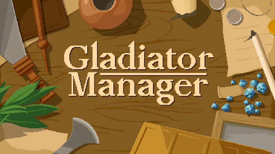 Gladiator manager (Гладиатор менеджер)  [МОД Много монет] Screenshot 1