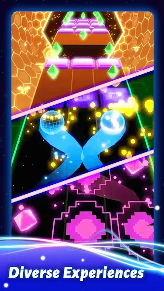 Rolling Twins: Music Ball Rush (Роллинг Твинс)  [МОД Много монет] Screenshot 5