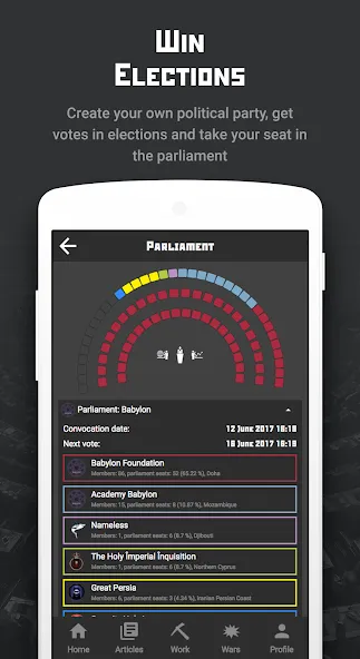 Rival Regions: world strategy (Ривал Регионс)  [МОД Unlimited Money] Screenshot 3