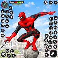 Взлом Spider Rope Games - Crime Hero  [МОД Меню] - полная версия apk на Андроид