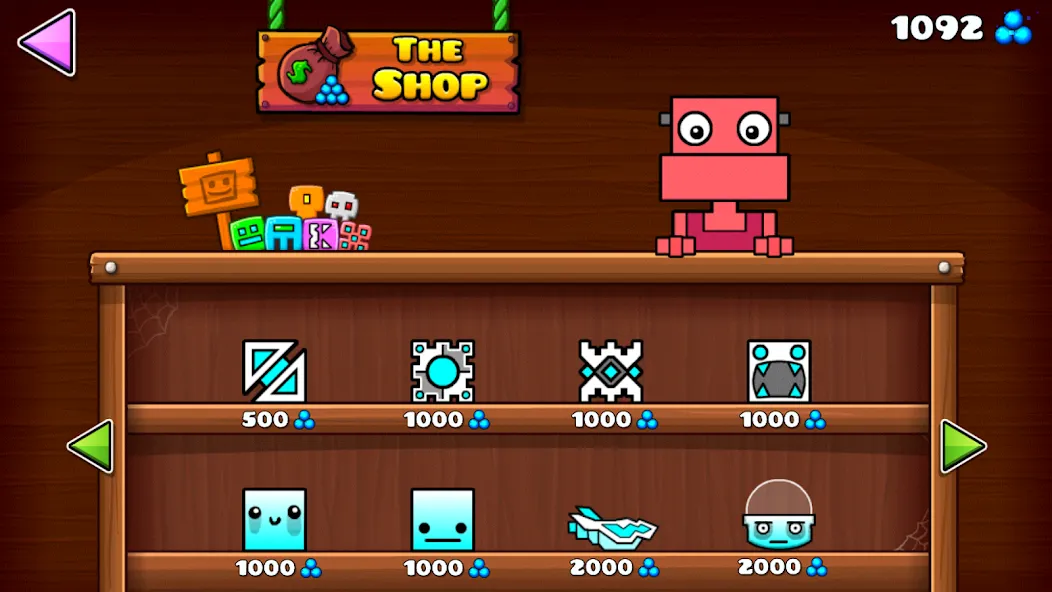 Geometry Dash World (Геометри Дэш Ворлд)  [МОД Menu] Screenshot 3