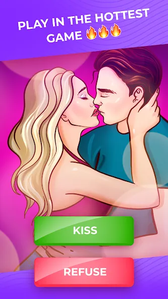 Kiss Me: Kissing Games 18+ (Кисс Ми)  [МОД Меню] Screenshot 1