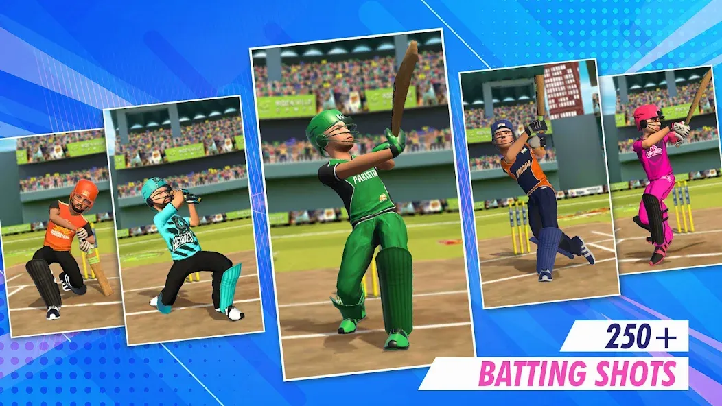 RVG Real World Cricket Game 3D (РВГ Реальная Мировая Крикетная Игра 3D)  [МОД Много монет] Screenshot 4