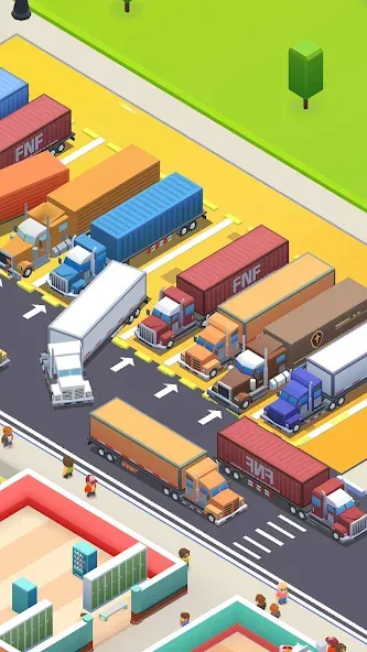 Travel Center Tycoon  [МОД Бесконечные монеты] Screenshot 3