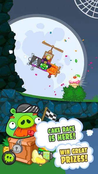 Bad Piggies (Бэд Пиггиз)  [МОД Бесконечные монеты] Screenshot 2