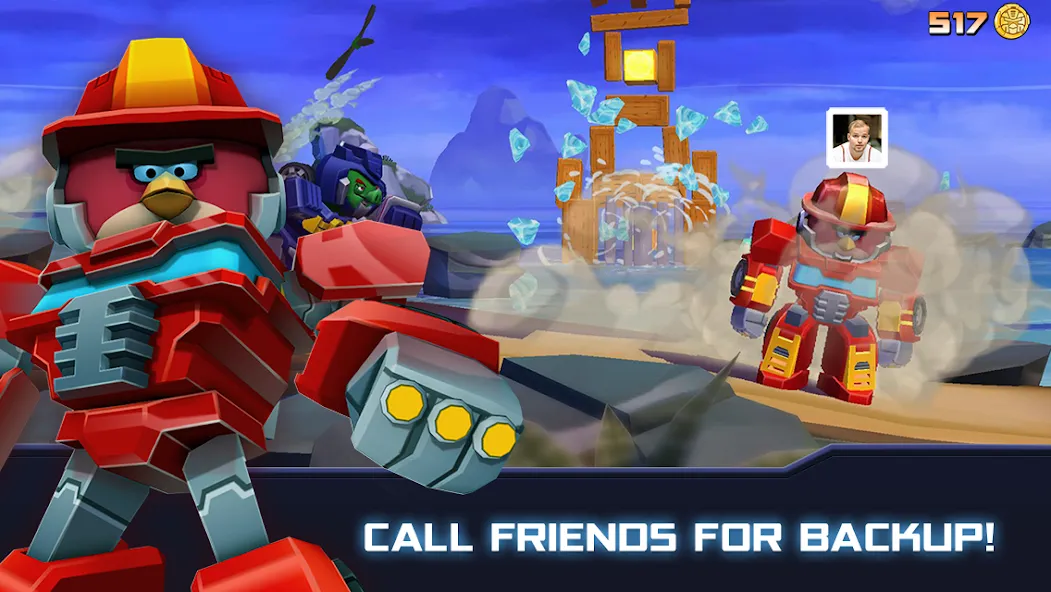 Angry Birds Transformers (Энгри Брдс Трансформеры)  [МОД Много денег] Screenshot 3