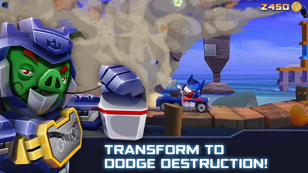 Angry Birds Transformers (Энгри Брдс Трансформеры)  [МОД Много денег] Screenshot 4