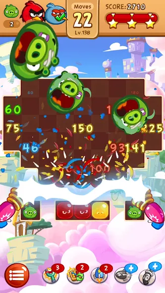 Angry Birds Blast (Энгри Бердс Бласт)  [МОД Mega Pack] Screenshot 4