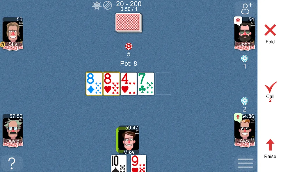 Poker Online  [МОД Бесконечные монеты] Screenshot 3