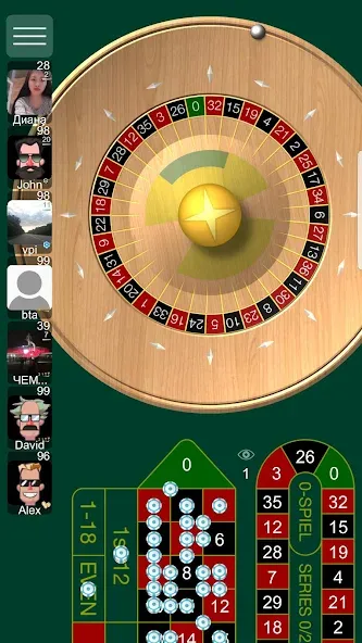 Roulette Online  [МОД Много денег] Screenshot 1