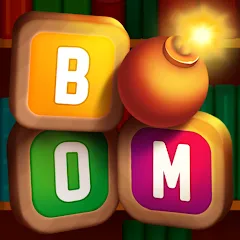 Скачать взломанную Wordboom - Online Word Game  [МОД Mega Pack] - полная версия apk на Андроид