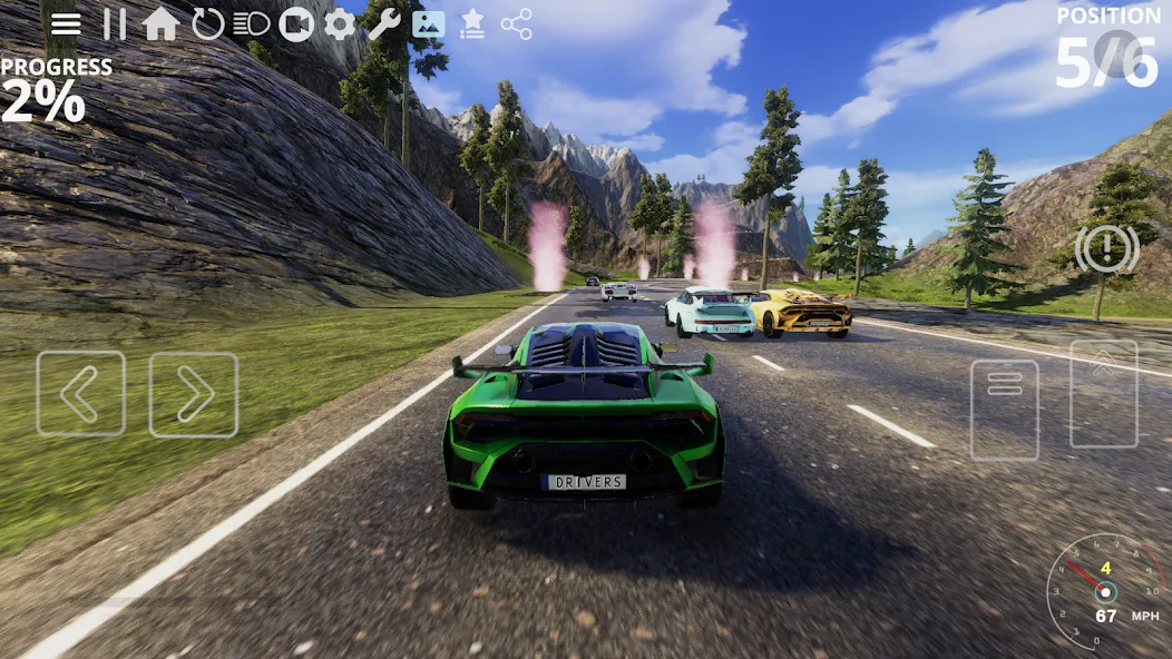 Drive.RS : Open World Racing  [МОД Mega Pack] Screenshot 4