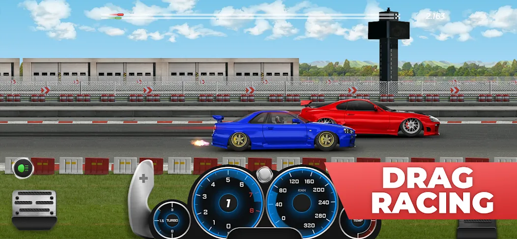 Project Drag Racing (Проект Дрэгрейсинг)  [МОД Бесконечные монеты] Screenshot 1