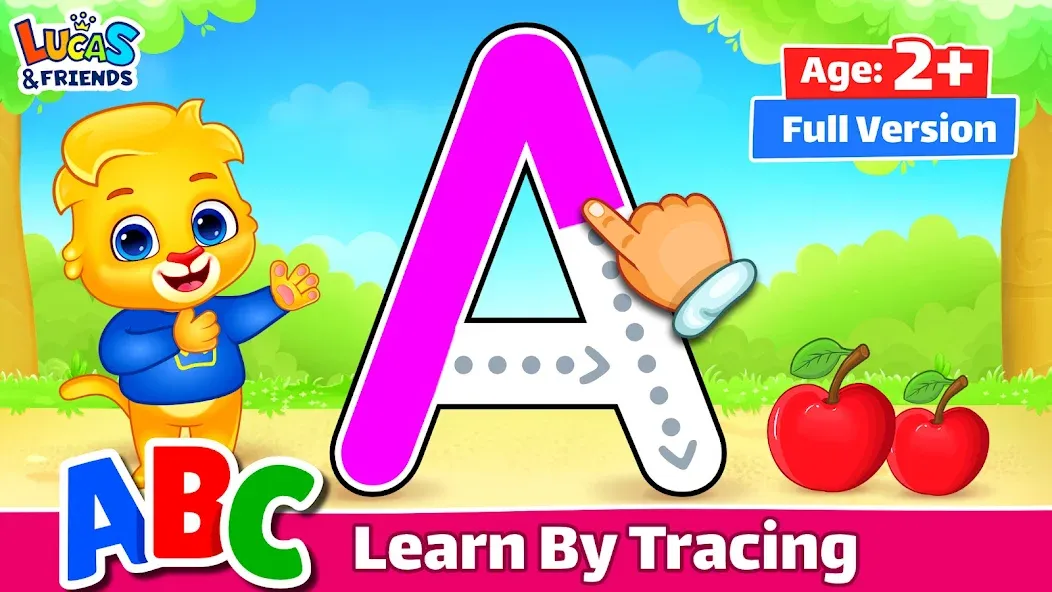 ABC Kids - Tracing & Phonics (ЭйБиСи Кидс)  [МОД Меню] Screenshot 1