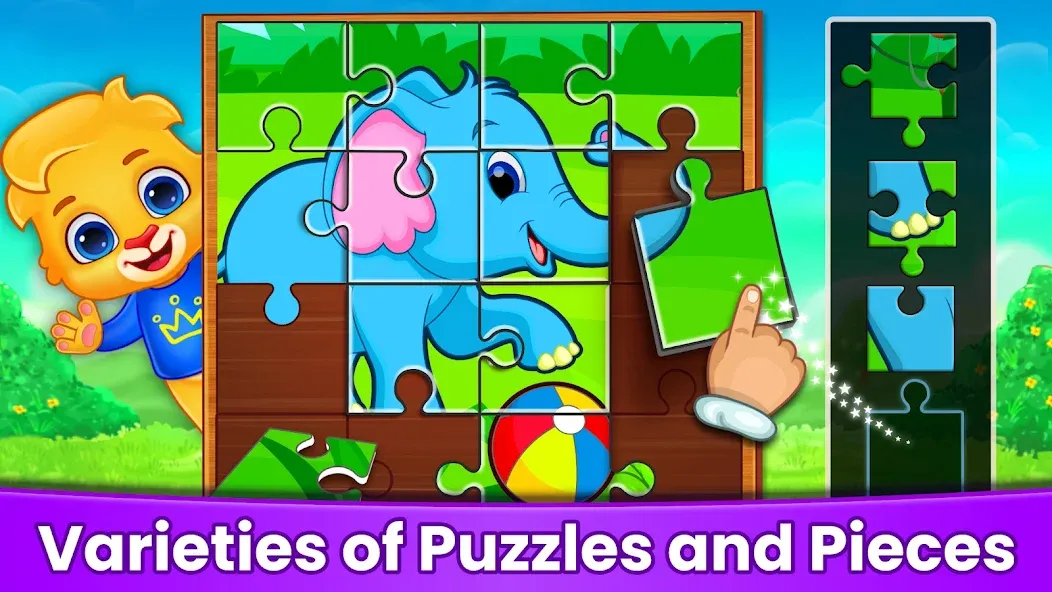 Puzzle Kids: Jigsaw Puzzles  [МОД Много денег] Screenshot 2