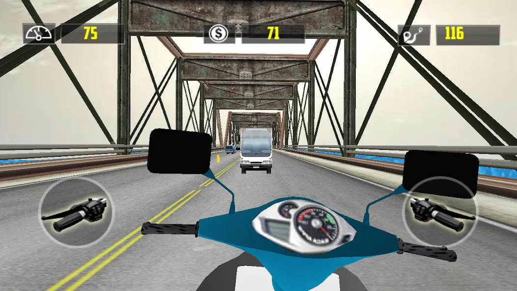 Traffic Rider+  [МОД Бесконечные монеты] Screenshot 1