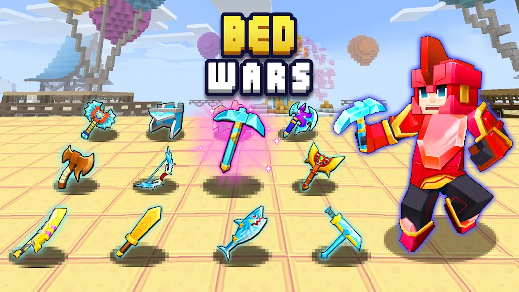 Bed Wars Lite (Бед Варс)  [МОД Unlocked] Screenshot 5